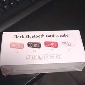 Bluetooth clock radio